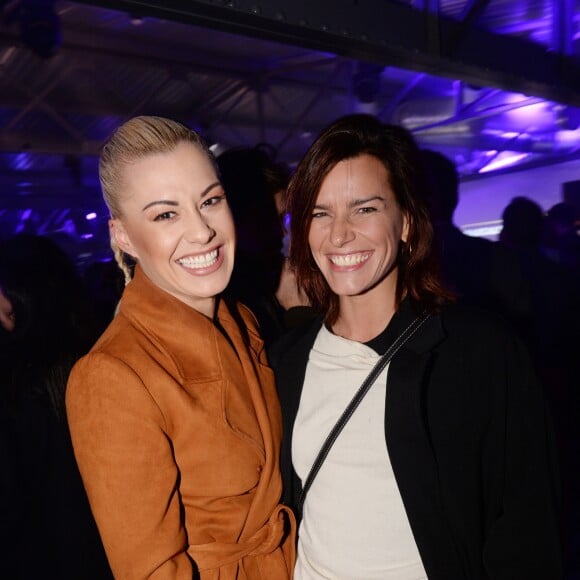 Semi-exclusif - Katrina Patchett (danseuse de Danse avec les stars) et Fauve Hautot (membre du jury de Danse avec les stars) lors de soirée de lancement de Warner TV en France, à Paris, France, le 9 novembre 2017. © Rachid Bellak/Bestimage