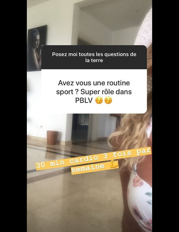 Lola Marois dévoile sa routine sport - Instagram, 7 août 2018