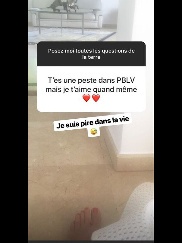 Lola Marois dévoile être une peste - Instagram, 7 août 2018