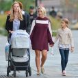 Exclusif - Jamie Lynn Spears et sa fille Maddie profitent de leur journée à New York le 1er octobre 2017.