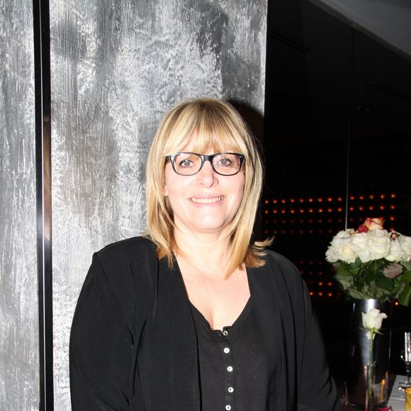 Exclusif - Caroline Diament - Steevy Boulay fête son 34ème anniversaire dans le bar restaurant le "Who's" dans le Marais à Paris le 19 février 2014.