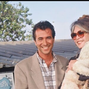 Brigitte Bardot et Bernard Montiel en 1994.