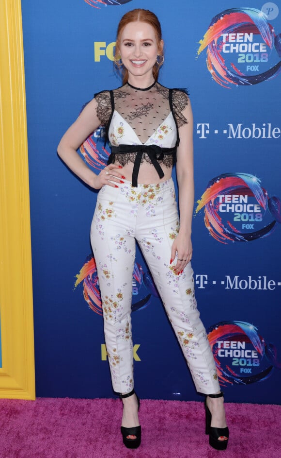 Madelaine Petsch lors de la soirée FOX's Teen Choice Awards 2018 au The Forum à Inglewood, Californie, Etats-Unis, le 12 août 2018.