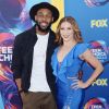 Allison Holker et son mari Stephen "tWitch" Boss lors de la soirée FOX's Teen Choice Awards 2018 au The Forum à Inglewood, Californie, Etats-Unis, le 12 août 2018.