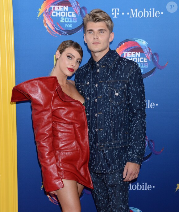 Lele Pons et Twan Kuyper lors de la soirée FOX's Teen Choice Awards 2018 au The Forum à Inglewood, Californie, Etats-Unis, le 12 août 2018.