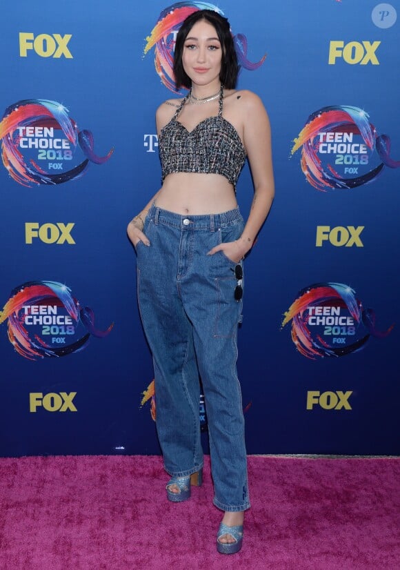 Noah Cyrus lors de la soirée FOX's Teen Choice Awards 2018 au The Forum à Inglewood, Californie, Etats-Unis, le 12 août 2018.