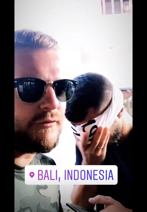Jeremstar fête ses 1 an avec son chéri à Bali. Instagram, août 2018