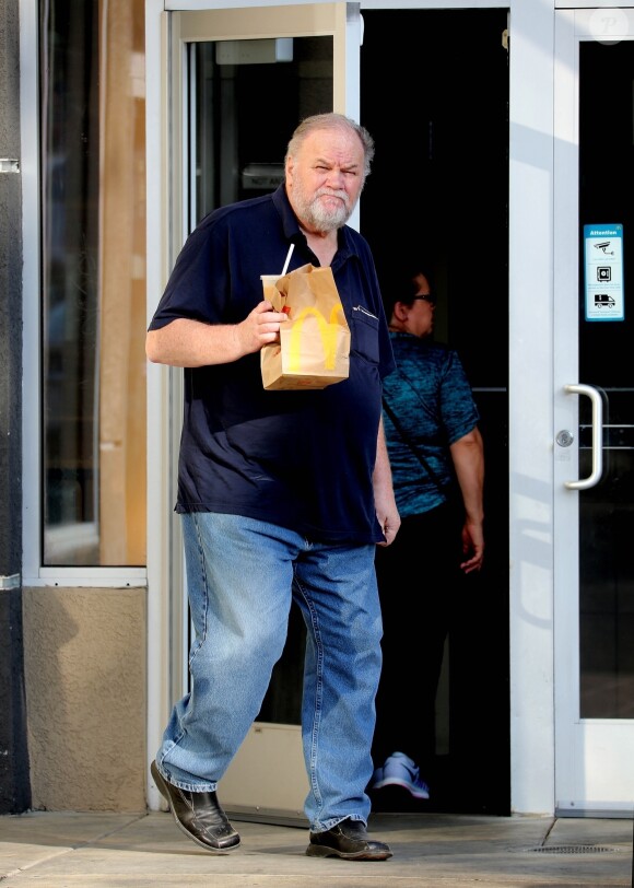 Exclusif - Thomas Markle a été aperçu en train de faire des courses à Los Angeles. Le 18 juillet 2018.