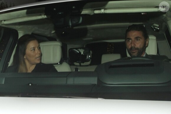Eva Longoria et son mari José Baston sont allés diner au restaurant Mr. Chow à Beverly Hills, le 13 août 2018