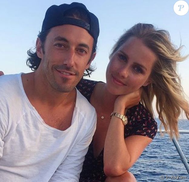 Claire Holt et son fiancé Andrew Joblon sur une photo publiée sur Instagram le 20 février 2018.