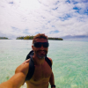 Bixente Lizarazu partage ses vacances de rêve avec son fils Tximista et Claire Keim sur Instagram, le 19 août 2018.