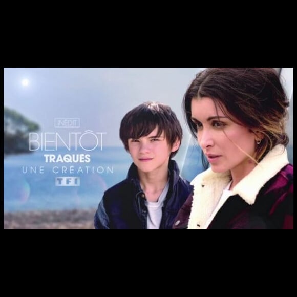 Jenifer dans le téléfilm "Traqués" diffusé sur TF1 le 14 mai 2018.