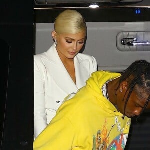 Kylie Jenner et son compagnon Travis Scott se rendent à la VMA afterparty au Radio City Music Hall à New York, le 20 août 2018