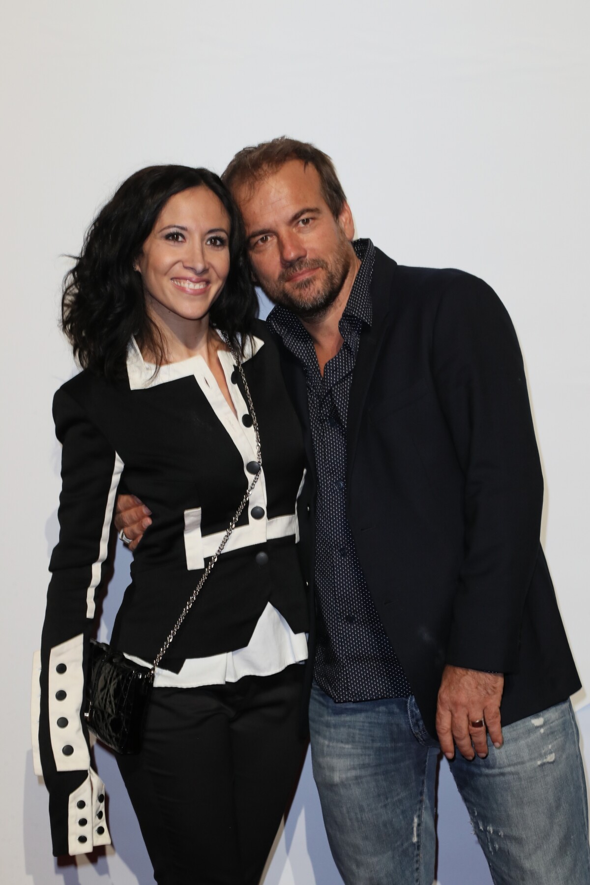 Photo : Fabienne Carat et Stéphane Henon - Photocall de la série 