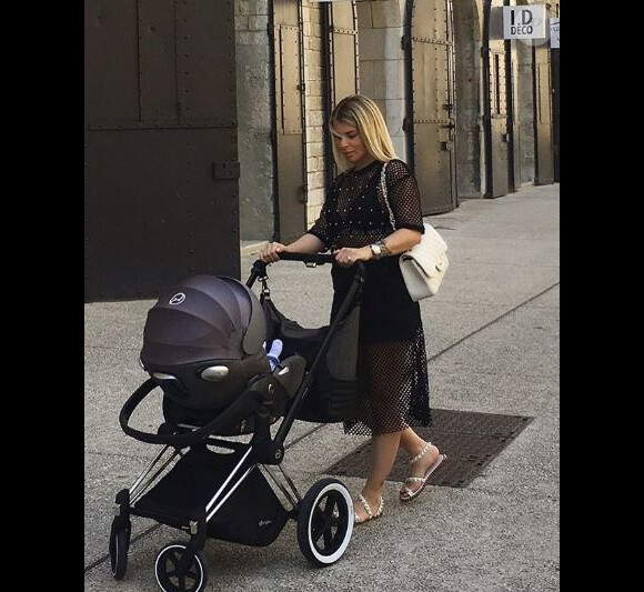 Emilie Fiorelli et sa fille Louna - Instagram, 15 juin 2018