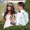 Exclusif - Cérémonie de mariage de Robert Kennedy III et Amaryllis Fox dans la propriété de famille Kennedy Campound à Hyannis port dans le Massachusetts, le 7 juillet 2018.