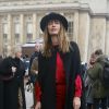 Exclusif - Caroline de Maigret - Arrivées des people au défilé de mode prêt à porter Automne Hiver 2018/2019 "Haider Ackermann" à Paris le 3 mars 2018.