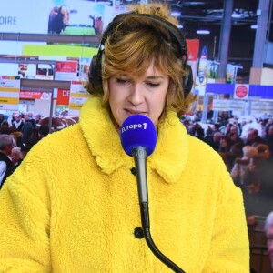 Exclusif - Daphné Burki lors de l'émission "Bonjour La France" en direct du Salon de l'Agriculture 2018. Le 27 février 2018 © Lionel Urman / Bestimage