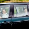 Le prince Edward, comte de Wessex, et la comtesse Sophie de Wessex - La famille royale britannique arrive à l'église de Crathie pour assister à la messe du dimanche le 26 août 2018.