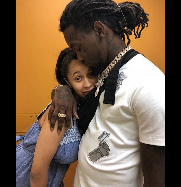 Cardi B et Offset. Juin 2018.