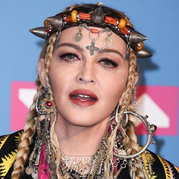 Madonna - Les célébrités assistent 2018 MTV Video Music Awards à New York, le 20 aout 2018.