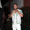 Exclusif - French Montana est allé dîner au restaurant Mr Chow à Beverly Hills, le 26 juillet 2018.  Exclusive - Germany call for price - A skinny looking French Montana smiles for the camera outside Beverly Hills hot spot Mr Chow.26/07/2018 - Los Angeles