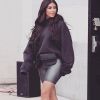 Kim Kardashian habillée en YEEZY. Mars 2018.