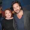 Semi-exclusif - Régine et Edouard Baer - Soirée d'ouverture de la Fête à Neuneu à Paris le 31 aout, 2018. Tous les fonds récoltés lors de cette soirée sont reversés à l'association caritative " Les Puits du Déserts " dont Régine est la marraine. Cette association construit des puits pour que les populations nomades les plus défavorisées, au nord du Niger, aient accès à l'eau. © Coadic Guirec/Bestimage