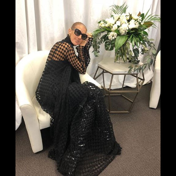Céline Dion prend la pose. Instagram, le 2 septembre 2018