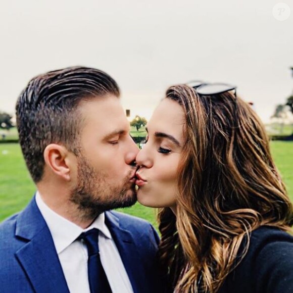 Christy Carlson Romano a posté cette photo d'elle et de son mari sur Instagram le 22 avril 2018