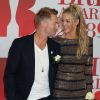 Ronan Keating et sa femme Storm - Soirée des 38ème Brit Awards à l'O2 Arena à Londres, Royaume Uni, le 21 février 2018.