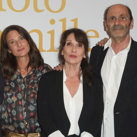 Claudette Walker, Cécilia Rouaud (réalisatrice), Camille Cottin, Chantal Lauby, Jean-Pierre Bacri et Pierre Deladonchamps - Avant-première du film "Photo de Famille" au cinéma UGC Ciné Cité Les Halles à Paris, France, le 3 septembre 2018. © Coadic Guirec/Bestimage