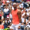 Rafael Nadal s'impose face à Nikoloz Basilashvili lors de l'US Openau centre Billie Jean King à New York le 2 septembre 2018.