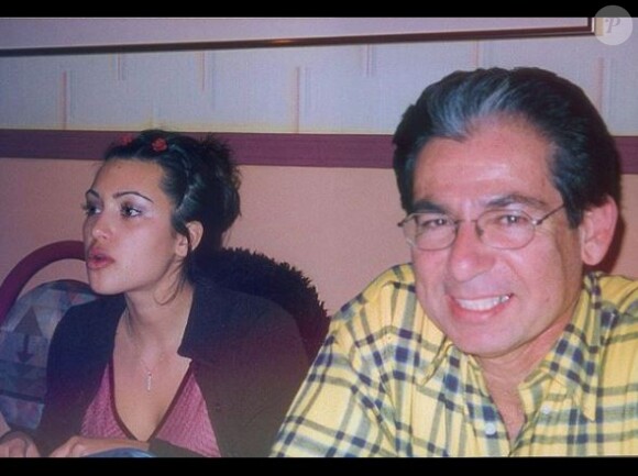 Kim Kardashian partage une photo avec son papa Robert Kardashian prise en 1998. Instagram, le 4 septembre 2018.