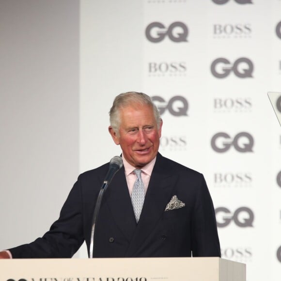 Le prince Charles à la soirée "2018 GQ Men of the Year Awards" à la Tate Modern à Londres, le 5 septembre 2018.