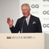 Le prince Charles à la soirée "2018 GQ Men of the Year Awards" à la Tate Modern à Londres, le 5 septembre 2018.