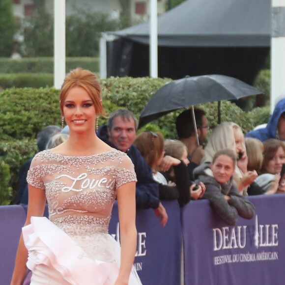 Maëva Coucke (Miss France 2018) - Projection du film "Les Frères Sisters" lors du 44éme Festival du Cinéma Américain de Deauville le 4 Septembre 2018. © Denis Guignebourg/Bestimage  Screening of the film "Les Frères Sisters" at the 44th Deauville American Film Festival on September 4, 2018.04/09/2018 - Deauville