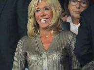 Brigitte Macron superbe en doré pour le retour des Bleus au Stade de France