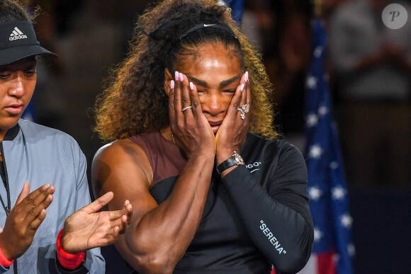 Serena Williams - Finale femme de de l'US Open de Tennis 2018 à New York le 9 septembre 2018.