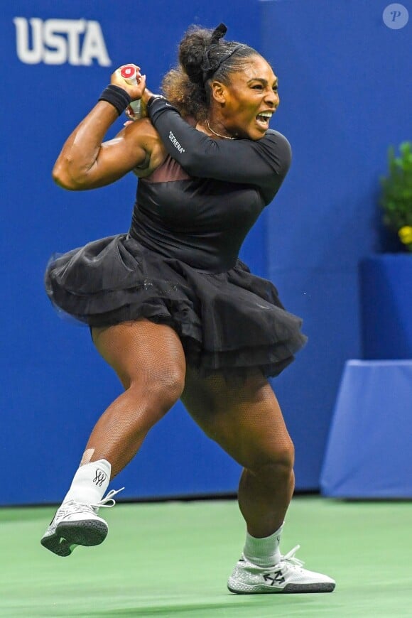 Serena Williams - Finale femme de de l'US Open de Tennis 2018 à New York le 9 septembre 2018.