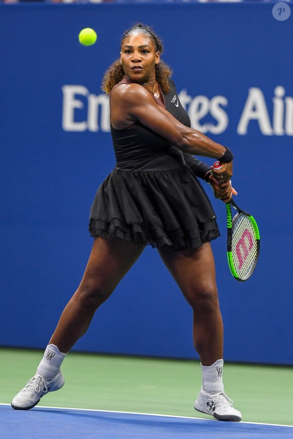 Serena Williams - Finale femme de de l'US Open de Tennis 2018 à New York le 9 septembre 2018.
