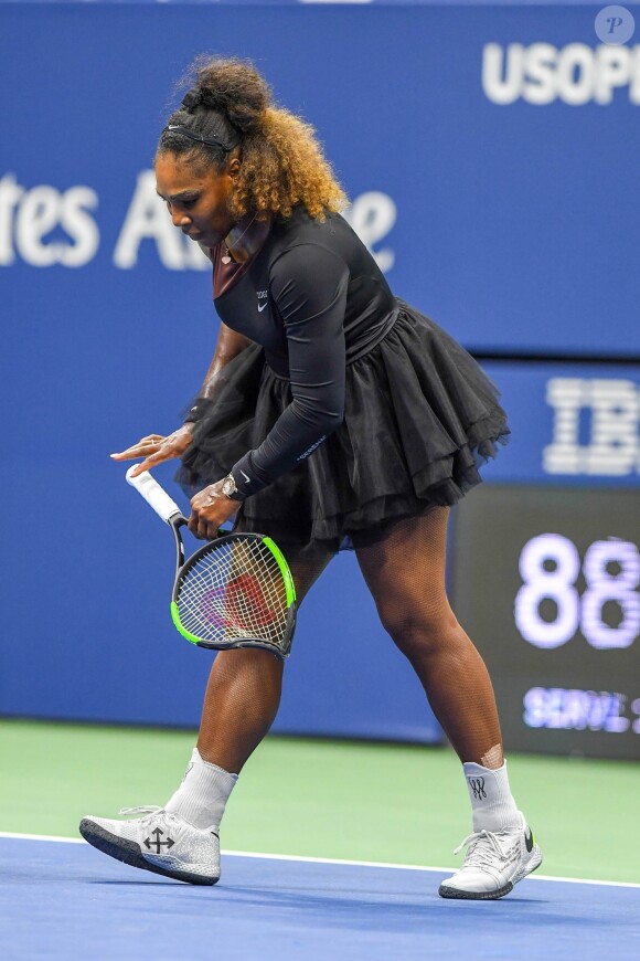 Serena Williams - Finale femme de de l'US Open de Tennis 2018 à New York le 9 septembre 2018.