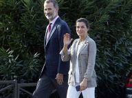 Letizia d'Espagne : Visage au naturel pour la rentrée de Leonor et Sofia