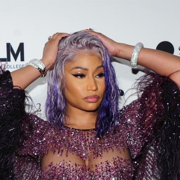 Nicki Minaj à la 6ème soirée annuelle Daily Front Row's Fashion Media Awards à l'hôtel Park Hyatt à New York, le 6 septembre 2018.