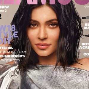 Kylie Jenner, vedette du "Glamour UK" pour l'édition d'octobre 2018.