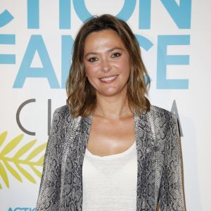 Semi-exclusif - Sandrine Quétier - Soirée "Action Enfance fait son cinéma", dans le cadre de ses 60 ans, au Grand Rex à Paris le 28 mai 2018. © Marc Ausset-Lacroix/Bestimage