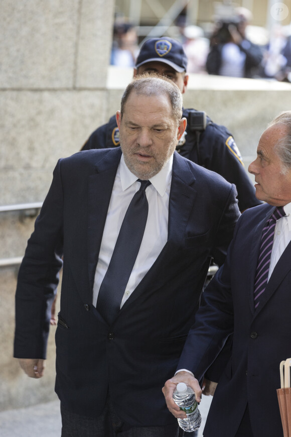 Harvey Weinstein au tribunal de New York City, New York, Etats-Unis, où il a plaidé non-coupable, le 5 juin 2018. Harvey Weinstein a été inculpé pour un viol et une agression sexuelle le 30 mai dernier.