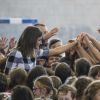 La reine Letizia d'Espagne lors du lancement de l'année scolaire 2018/2019 à Oviedo, le 12 septembre 2018.