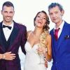Morgan Schneiderlin entouré de ses parents lors de son mariage avec Camille Sold. Photo souvenir publiée sur Instagram le 16 septembre 2018.