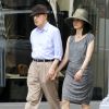 Woody Allen et sa femme Soon-Yi Previn se promènent à New York, le 24 août 2017.